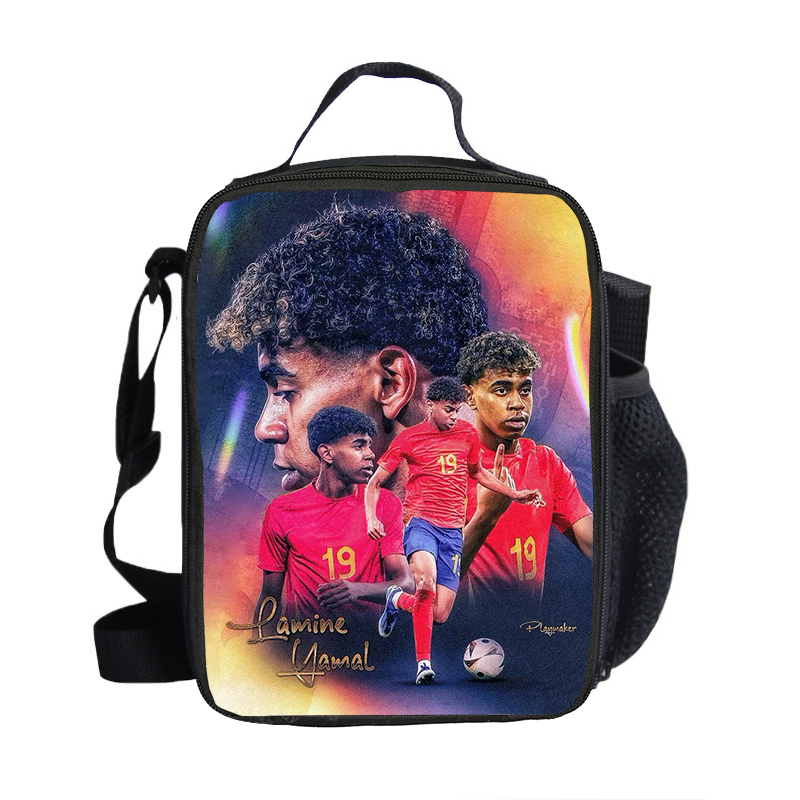 Tote Bag Sublimation - Lunch Bags L-Lamin Yamal Food Storage