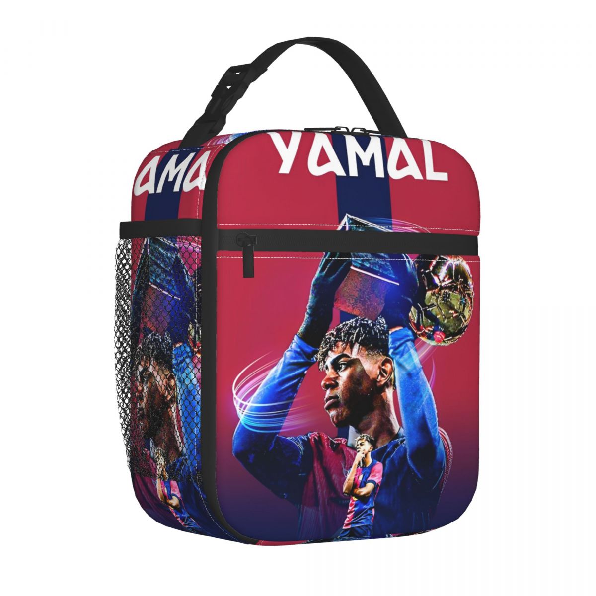 Tote Bag Sublimation - Lamined Y-Yamal Football Soccer Insulated Lunch