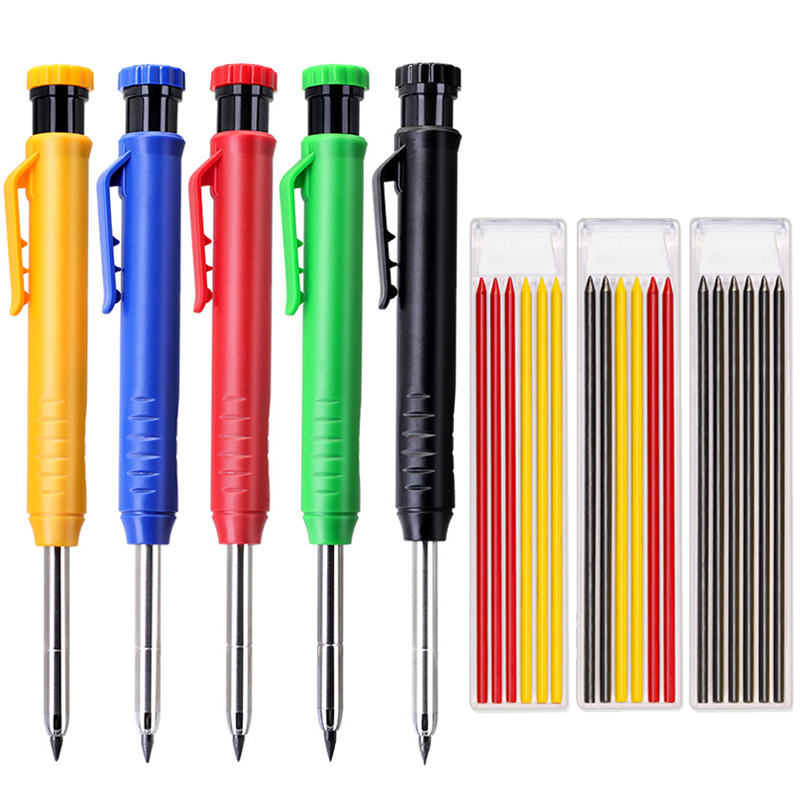 Solid Carpenter Pencil Set Woo - đánh giá và giá Staedtler Pencil Lumocolor