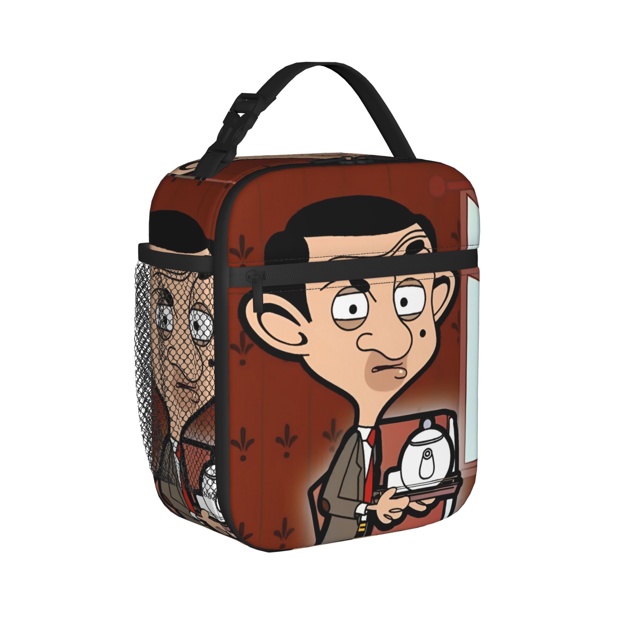 Mr Bean  Insulated Lunch Bags  - đánh giá và giá Tote Bag Sublimation