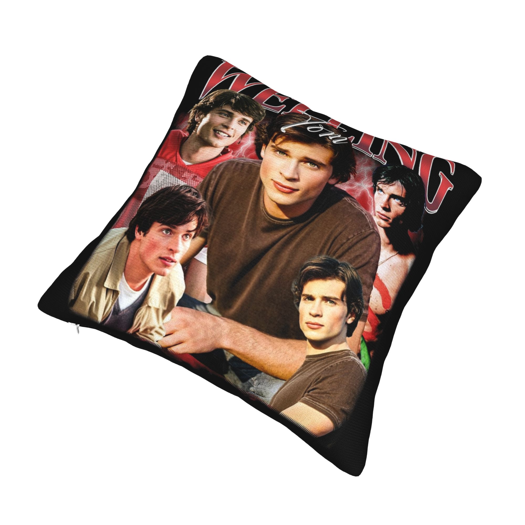 Vintage Welling Tom heated riv - đánh giá và giá Pillow Cover Sublimation