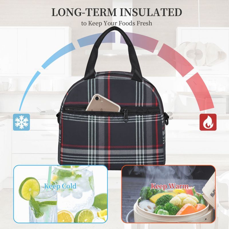 Custom GTI Tartan Insulated Lu - đánh giá và giá Tote Bag Sublimation