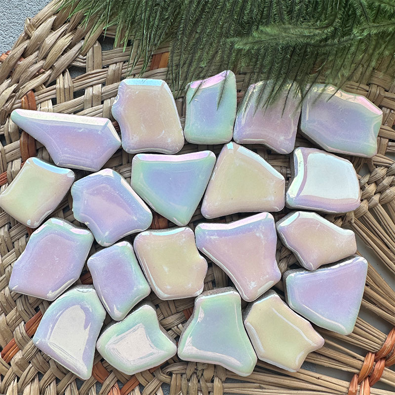 100g irregular Ceramic Mosaic  - đánh giá và giá Ceramic Tile Blank