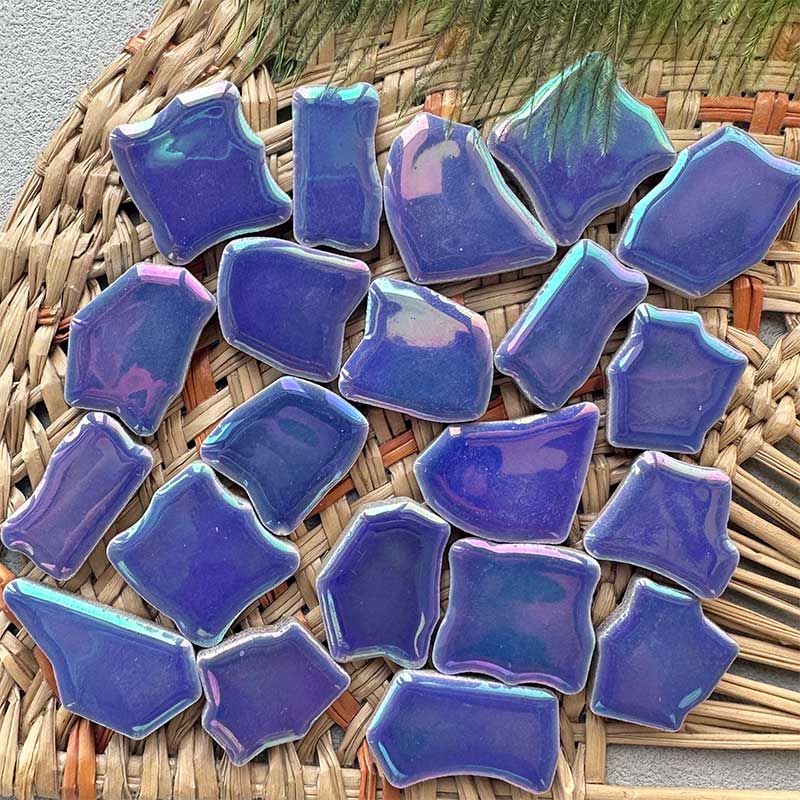 100g irregular Ceramic Mosaic  - đánh giá và giá Ceramic Tile Blank