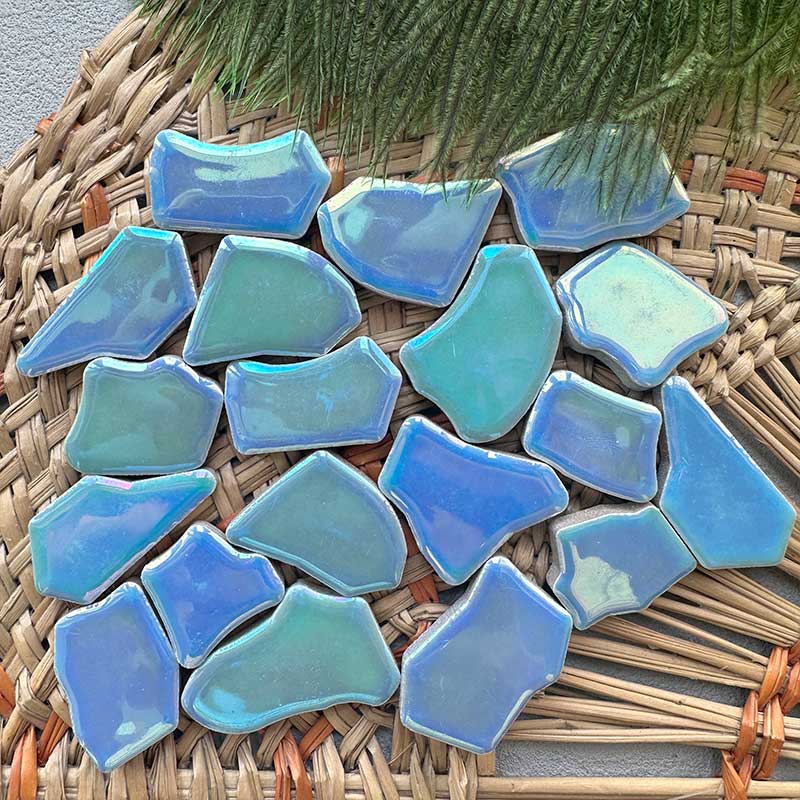 100g irregular Ceramic Mosaic  - đánh giá và giá Ceramic Tile Blank