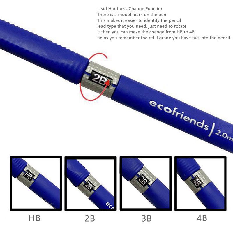 2.0mm Mechanical Pencil Set 2B - đánh giá và giá Staedtler Pencil Lumocolor