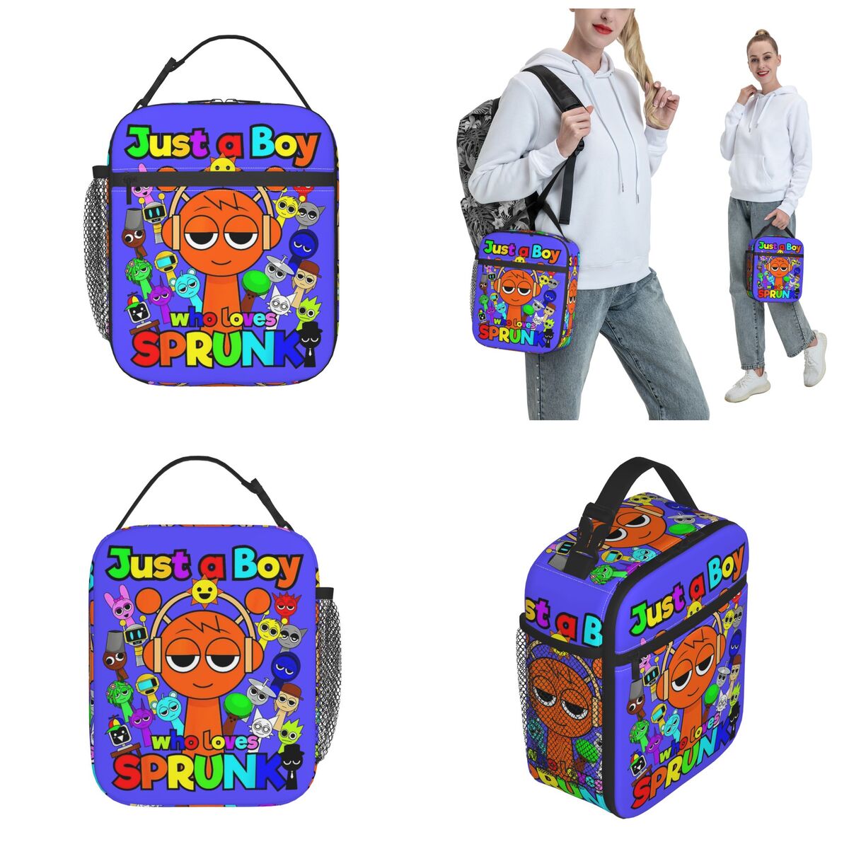 Game Just A Boy Who Loves Spru - đánh giá và giá Tote Bag Sublimation