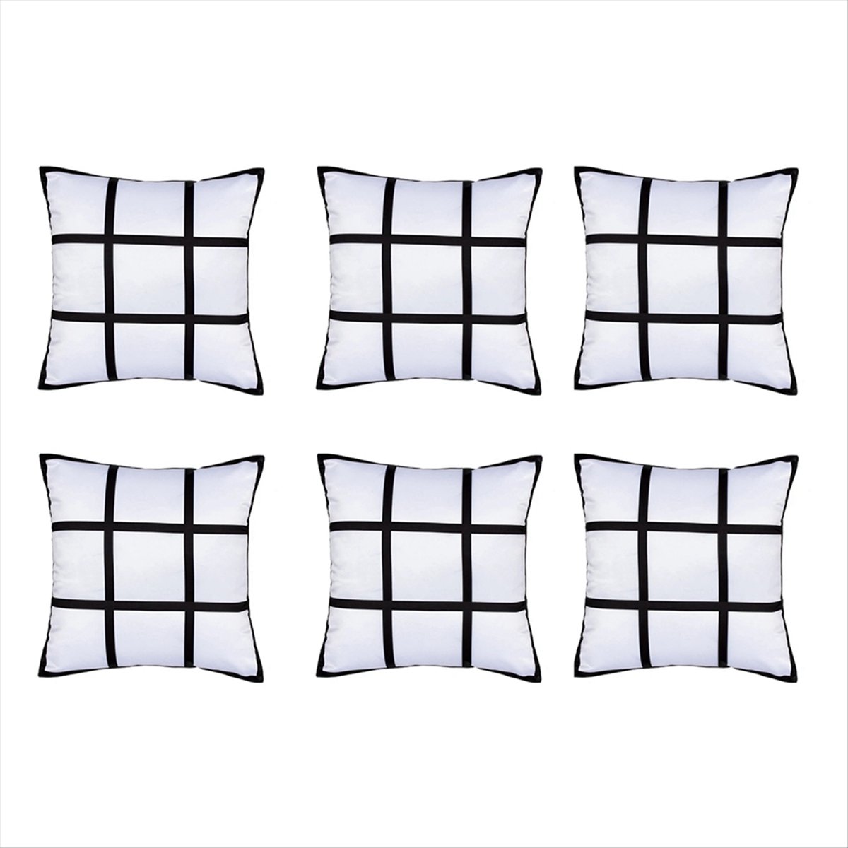 ABNH 6Pcs Sublimation Blank Pa - đánh giá và giá Pillow Cover Sublimation