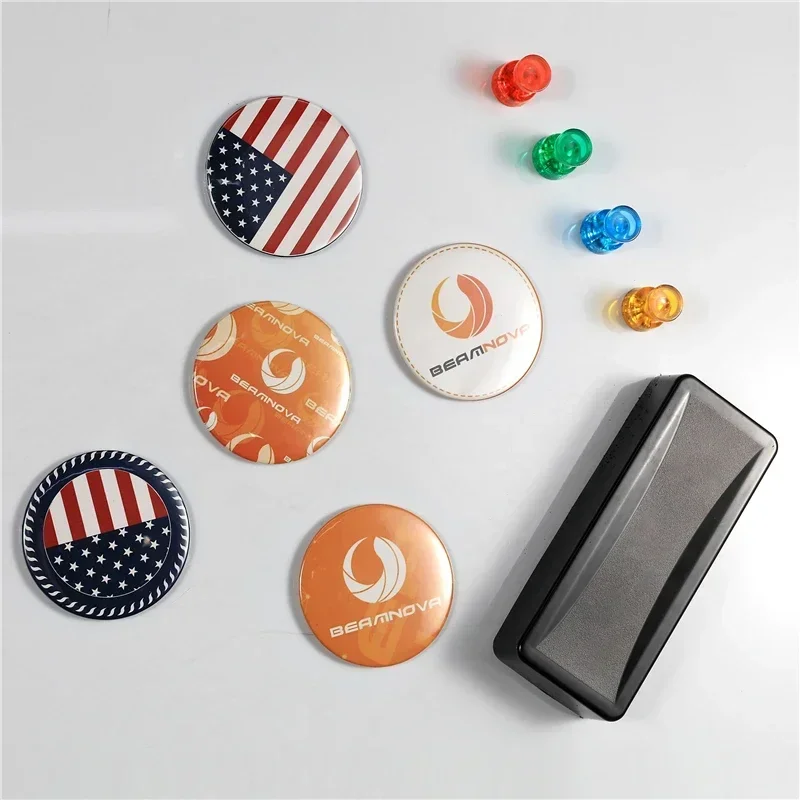 Blank Soft Magnetic Fridge Mag - đánh giá và giá Button Badge Blank