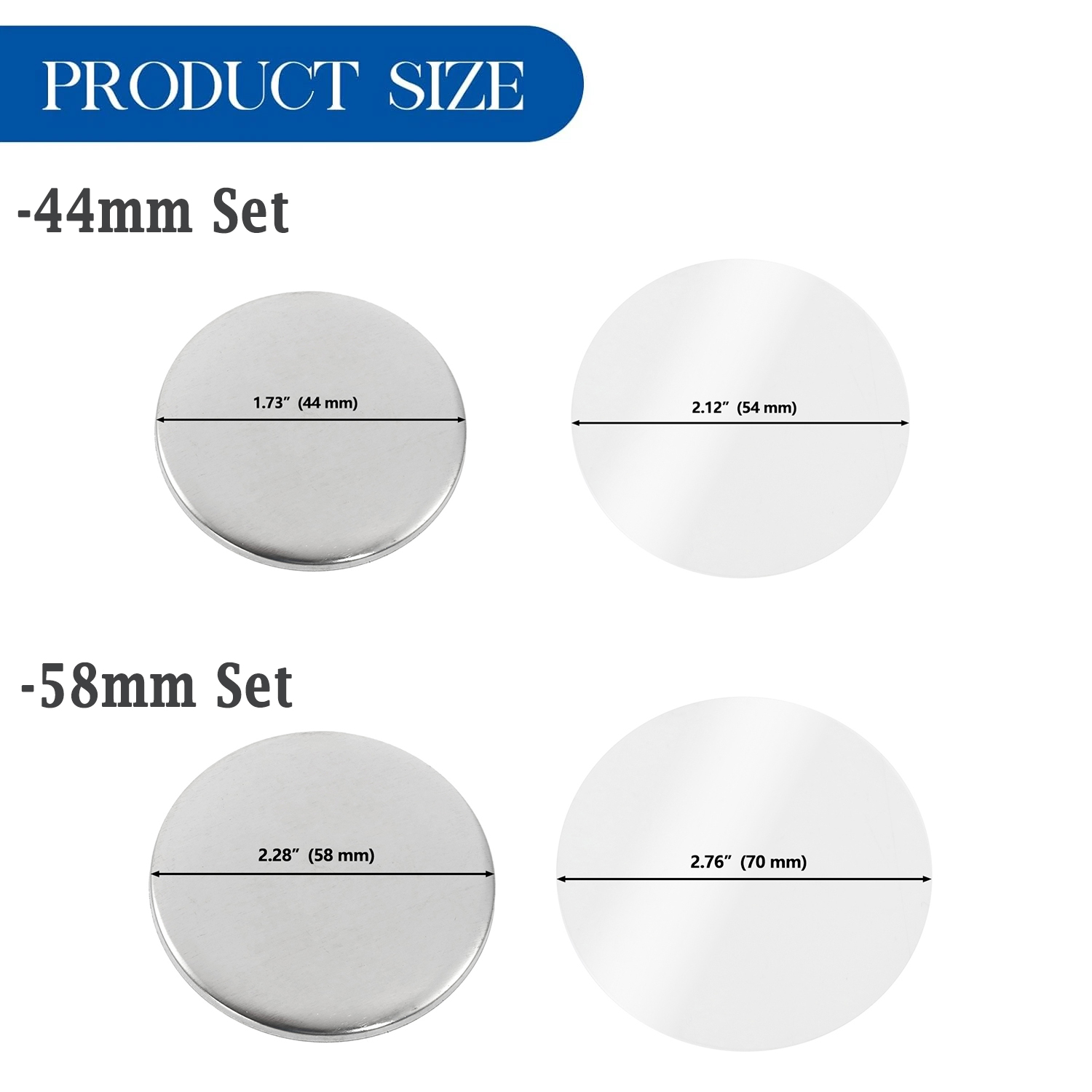 100pcs Badge Materials Bottle  - đánh giá và giá Button Badge Blank