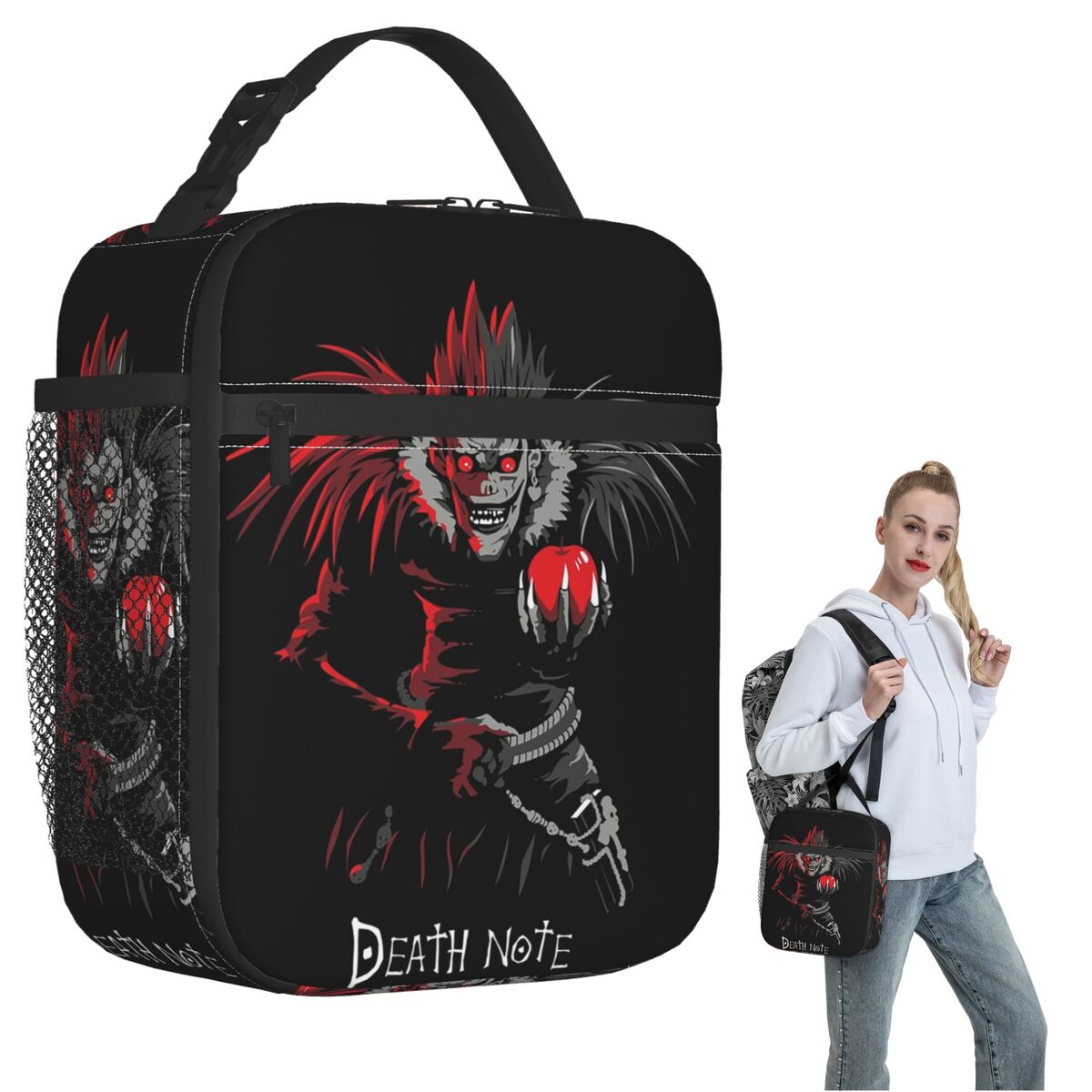 Anime Death Note L-Lawliet Ins - đánh giá và giá Tote Bag Sublimation