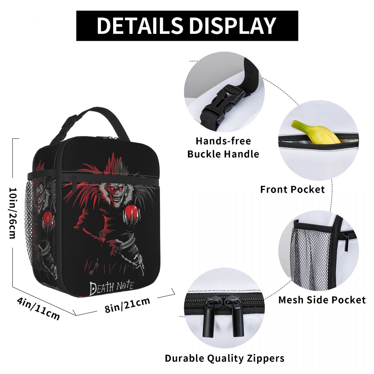 Anime Death Note L-Lawliet Ins - đánh giá và giá Tote Bag Sublimation